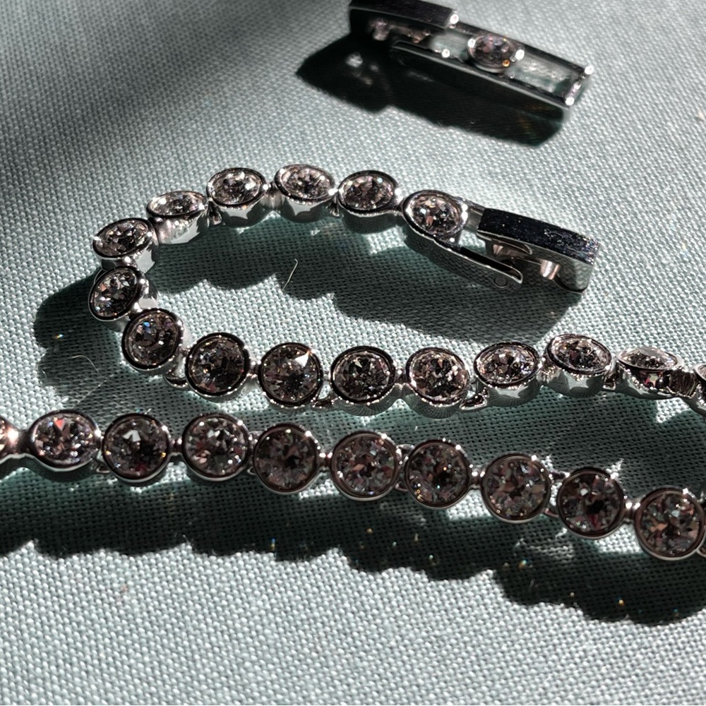 Swarovski rhinestone tennis bracelet